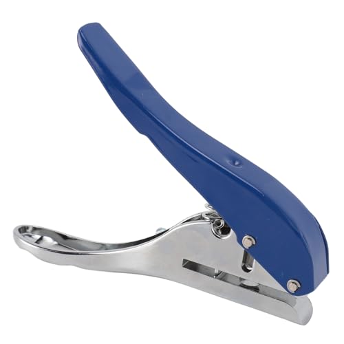 Heavy Duty Hole Puncher, Metall Round Hole Puncher 8 Mm Schwere Hochleistungs -Tragable -Kompakt -Design mit Effizientem Stanzen, Nicht -Schlupf -Basi von Hyuduo