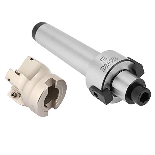 Hartmetall-Schaftfräser, Stirnfräser-Set MT3-FMB22 Halterverlängerung 400R-50-22 Stirnfräser 10 Stück APMT1604 CNC-Hartmetall, Eckenrundungs-Schaftfräser von Hyuduo