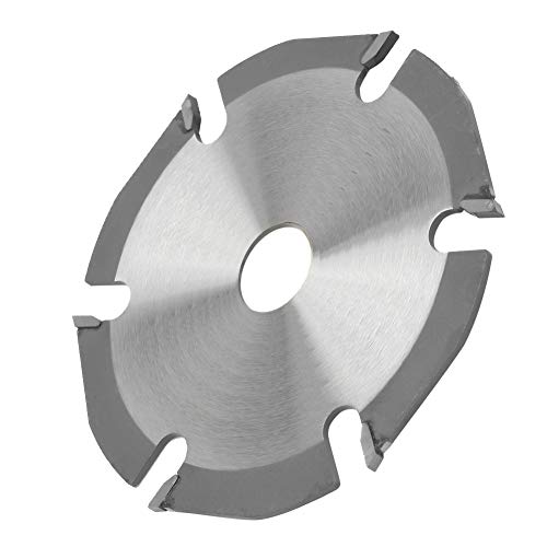 Hyuduo Schleifscheibe für Holz Speedcutter 125 mm, Klinge aus Wolframkarbid, Holzscheibe mit 3 Zähnen Tct für Winkelschleifer, die Klinge des von Hyuduo