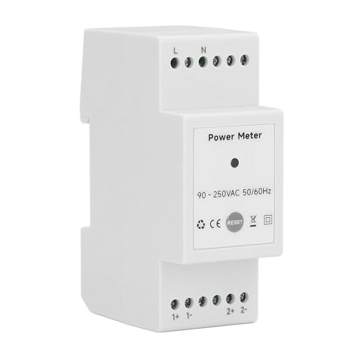 WiFi-Stromzähler, Bidirektionaler Energiemonitor, Smart Meter 200 A CT-Klemme, KWh-Strom, Energiezähler, Echtzeit-Spannung, Strom, Leistung, Leistungsmesser von Hyuduo