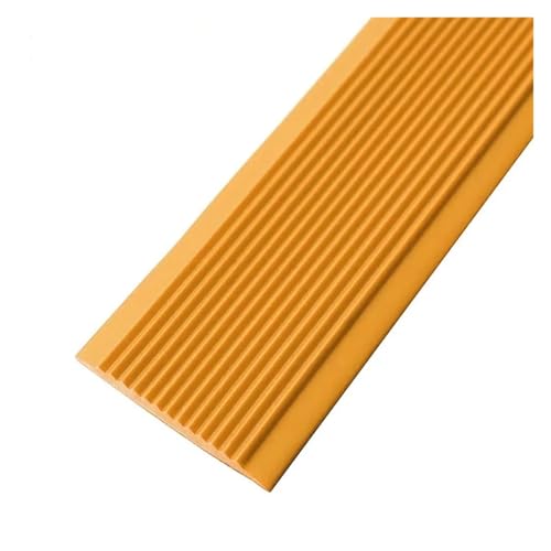 1 m PVC-Klebeband, selbstklebend, rutschfest, für Teppichböden, Bodenaufkleber, Sicherheit, wasserdicht, Badezimmerböden, Bodenversiegelungsstreifen (gelb) von Hyuwdai