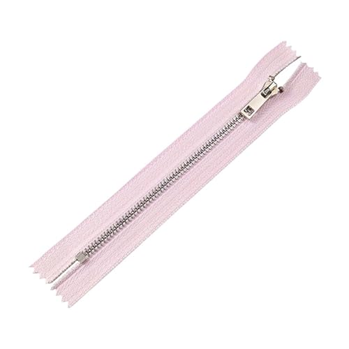 10 Stück 3# mehrfarbige Metall-Reißverschlüsse geeignet (Rosa, 20 cm _ 10 Stück) von Hyuwdai