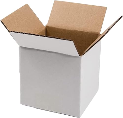 HyyKjEU Schachteln aus verstärkter Wellpappe Abnehmbare Aufbewahrungsboxen, Wellpappschachteln zur Aufbewahrung von Geschenken, Mobile Verpackungen (Set: 1 Packung)(20 * 20 * 20cm) von HyyKjEU