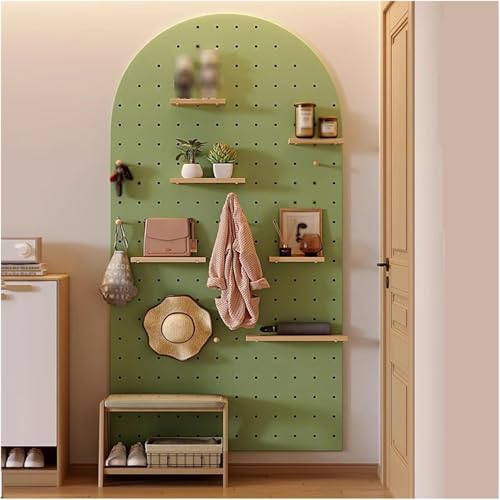 Kein Locher Kontroll-Stecktafel, Holz-Stecktafel-Kombination, Wand-Organizer-Set, Wandhalterung, Stecktafel, Trennwand, Bastel-Organizer, Stecktafel-Display for Schlafzimmer, Arbeitszimmer(Green,40x60 von HyyKjEU