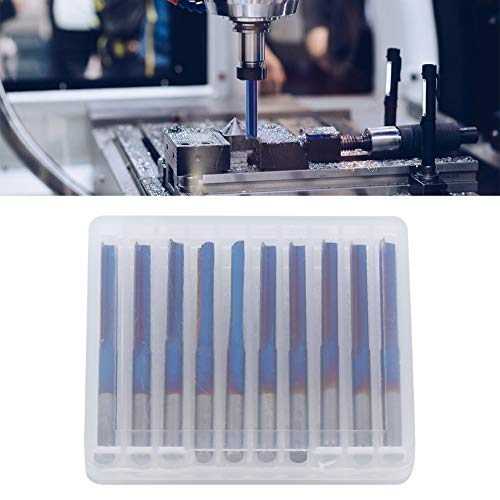 10pcs 3,175 Mm Griff Mahlsteider Langlebig Zementiertes Carbid -2 -Fluter Gerade Mahlwerkzeug für Holz, MDF, Acryl, PVC Blaue Beschichtung 10pcs 3,175 Mm Griff Mahlsteider Langlebig Zementiertes Carbid -2 -Fluter Gerade Mahlwerkzeug für Holz, MDF, Acryl, PVC Blaue Beschichtung von Hztyyier