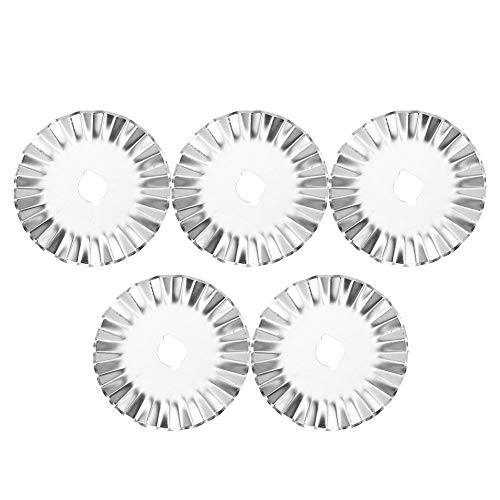 Hztyyier 5 Stücke 45mm Rotary Cutter Klingen Ersatz Trimmer Refill Klingen für Quilten Scrapbooking Nähen Hztyyier 5 Stücke 45mm Rotary Cutter Klingen Ersatz Trimmer Refill Klingen für Quilten Scrapbooking Nähen von Hztyyier