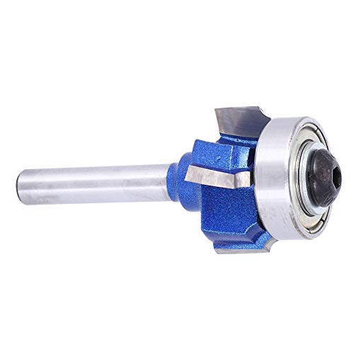 Runder Router Bit Bit Effizient Holzrillen für Elektrische Trimmer - 4 -Zahn -Fräser (Vierschnitte-Randversiegelungsmesser 8xr3) von Hztyyier