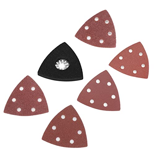 Schleifenset -Schleifpapier für Oszillierende Multi -Werkzeug -Schneiden -Cutter -Pads - Am Besten für die Endarbeit - Umfasst 90 -mm -Schleifblätter - Geeignet für Metall, Aluminium, Kupfer Schleifenset -Schleifpapier für Oszillierende Multi -Werkzeug -Schneiden -Cutter -Pads - Am Besten für die Endarbeit - Umfasst 90 -mm -Schleifblätter - Geeignet für Metall, Aluminium, Kupfer von Hztyyier