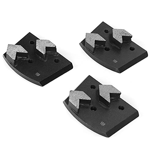 Schwarze Schleifblockform 2 Zähne Glatte Schleifkissen 3pcs für Betonschleiferzubehör für Alle Betonschleifer Schwarze Schleifblockform 2 Zähne Glatte Schleifkissen 3pcs für Betonschleiferzubehör für Alle Betonschleifer von Hztyyier
