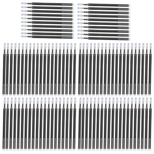 Stoffmarkierstift-Nachfüllungen, 100 Stück Wärmelöschbare Stift-Nachfüllungen Stoffmarker Nähwerkzeuge für Schuhe, Kleidung, Leder(Schwarz) von Hztyyier