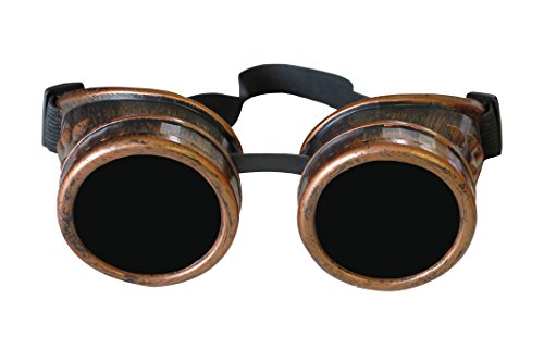 STEAMPUNK-CYBER-SCIENCE FICTION UHRMACHER DER VERGANGENHEIT BRILLE STEAMPUNK ODER RETRO LOOK BRILLE = = VON ILOVEFANCYDRESS® = DAS PERFEKTE ZUBEHÖR FÜR FASCHING KARNEVAL UND KOSTÜM VERKLEIDUNGEN FÜR SIE UND IHN von I LOVE FANCY DRESS