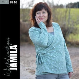 Cardigan zum Wickeln Jamila von I heart handmade