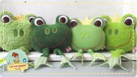 Körnerkissen oder Spieluhr Frosch von I'm sew happy!