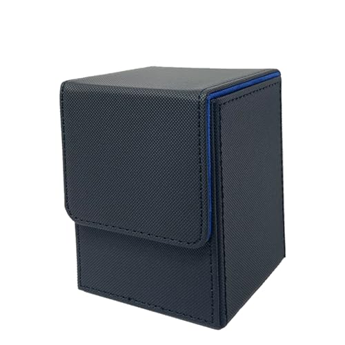 Magnet-Kartendeck, innovative PU-Leder-Karten-Aufbewahrungsbox, Commander Card Deck Box passt zu schneller Organisation, einhülliger Kartendeckhalter, Magnetverschluss-Box für 100+ Karten, von IAZE