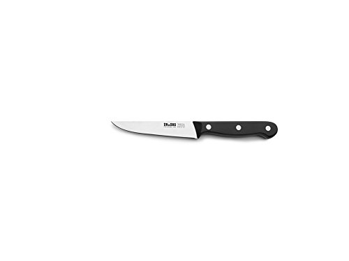 IBILI CUCHILLO VERDURAS Premium 100 MM, Stainless Steel, Silber/schwarz, 20 x 5 x 3 cm von IBILI