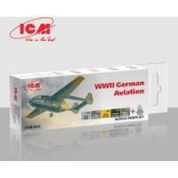 Acrylic Paint Set - German aviation after 1943 (6 x 12ml) von ICM