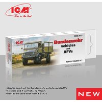 Acrylic Paint Set for German military trucks von ICM