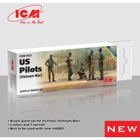 Acrylic Paint Set - US Pilots(Vietnam War) von ICM