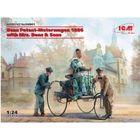 Benz Patent-Motorwagen 1886 with Mrs. Benz & Sons von ICM