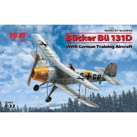 Bücker Bü 131D, WWII German Training Aircraft von ICM