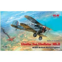 Gloster Sea Gladiator Mk.II , WWII British Naval Fighter von ICM