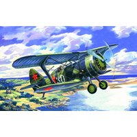 I-15 bis, WWII Soviet Fighter Biplane von ICM