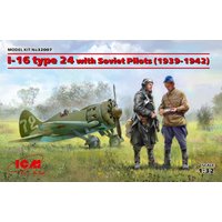 I-16 type 24 with Soviet Pilots (1939-42) Limited Edition von ICM