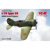 I-16 type 28, WWII Soviet Fighter von ICM