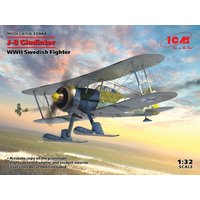 J-8 Gladiator, WWII Swedish Fighter von ICM