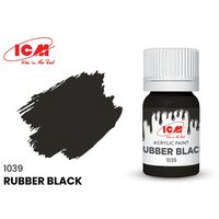 Rubber Black - 12 ml von ICM