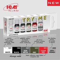 TRY ME - Acrylic paint set von ICM