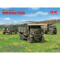 WWII British Trucks (Model W.O.T.6, Model W.O.T.8, Leyland Retriever General Serv) von ICM