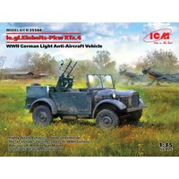 le.gl.Einheitz-Pkw Kfz.4, WWII German Light Anti-Aircraft Vehicle von ICM