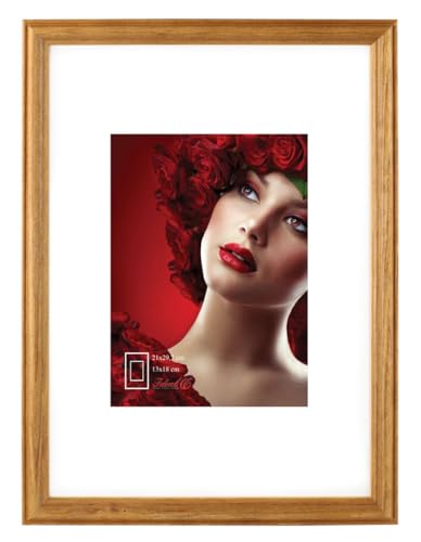 IDEAL TREND Leano Holz Bilderrahmen Wanddeko Collage Poster Foto Rahmen S190: Farbe: Eiche | Format: 40x50 von IDEAL TREND