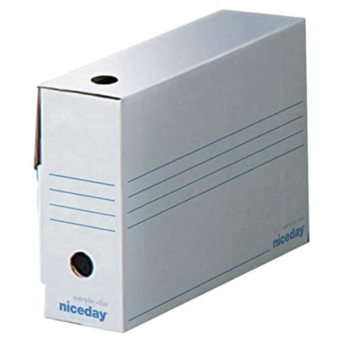 IDMENAGE NICEDAY ARCHIVES MAGAZINE FILES WEIß UND BLAU 260 X 100 X 320 MM LOT: 26 von IDMENAGE