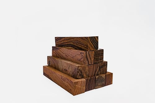 IECAP LLC Desert Ironwood Stiftrohlinge 10 Stück – Exotische Holzstiftrohlinge zum Drehen, Holzbearbeitung und Drechseln – Stiftdrehzubehör DIY Stift Handwerk (15,2 x 2,5 x 2,5 cm) von IECAP LLC