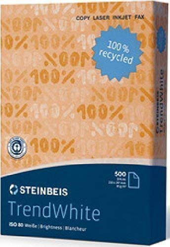 Steinbeis Trend White Kopierpapier A4 80g 80er weiße Recycling von IGEPA