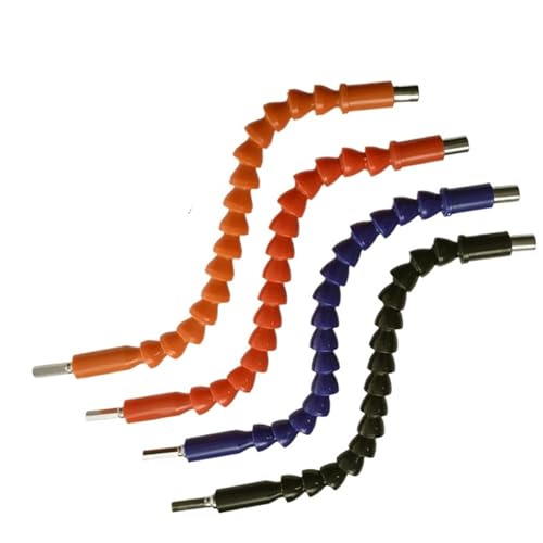 Flexible Schaftverlängerungsbits, Flexibler Bohrerverlängerungsbit, Flexibler Schaftbohrer, Magnetischer Schraubendreher, Erweiterter Bithalter, 1 Stück, 295 mm, for Anbringen eines elektronischen Boh von IGGLL