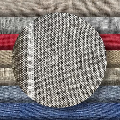 Polsterstoff 2x1,40 M. Polsterstoff Möbelstoff Meterware. Stoff für Sofa, Sessel, Kissen. Reißfest und Widerstandsfähig. Canvas Fabric Decorative (Farbe Hellgrau) von IK SIKD