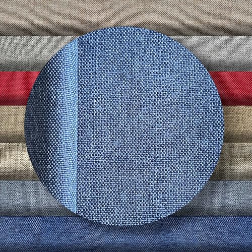 Polsterstoff 2x1,40 M. Polsterstoff Möbelstoff Meterware. Stoff für Sofa, Sessel, Kissen. Reißfest und Widerstandsfähig. Canvas Fabric Decorative (Farbe blau) von IK SIKD