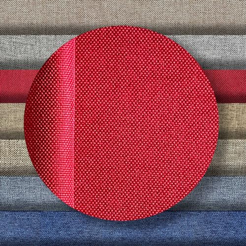 Polsterstoff 2x1,40 M. Polsterstoff Möbelstoff Meterware. Stoff für Sofa, Sessel, Kissen. Reißfest und Widerstandsfähig. Canvas Fabric Decorative (Rote Farbe) von IK SIKD