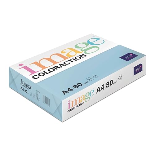 Chromika Coloraction 89655 A4-Papier (500 Stück) – parent eisblau von IMAGE