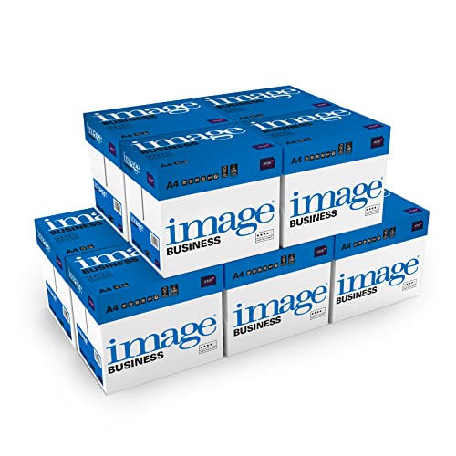 Image Business Kopierpapier 80g/m², A4, CIE 161 weiß, FSC mix credit - 10 Kartons, 50 Packungen, 25.000 Blatt von IMAGE