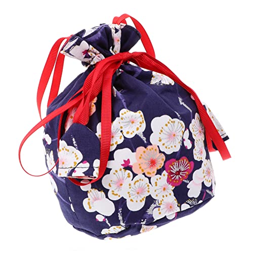 IMIKEYA 1 Stück Einkaufstasche Im Japanischen Stil Papiertüten Isolierte Handtasche Pin Würfel Füller Lunch Tasche Für Männer Beutel Sackleinen Kordelzugbeutel Tragetaschen von IMIKEYA