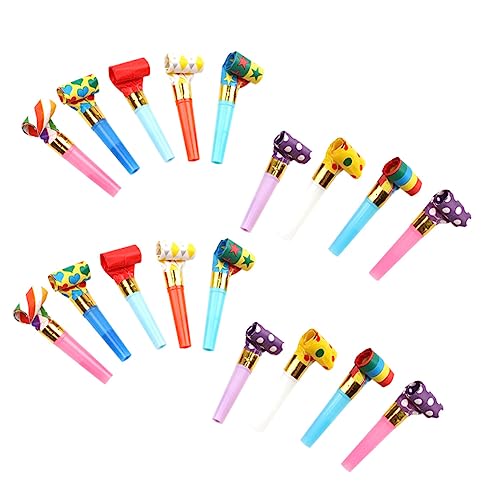 IMIKEYA 100 Stück Pfeife Requisiten Farbenfrohe Pfeife Partyzubehör Partypfeife Jubelpfiffe Blasendes Drachenspielzeug Jubelnde Requisiten Partypfeifen Pfeifen Papier IMIKEYA 100 Stück Pfeife Requisiten Farbenfrohe Pfeife Partyzubehör Partypfeife Jubelpfiffe Blasendes Drachenspielzeug Jubelnde Requisiten Partypfeifen Pfeifen Papier von IMIKEYA