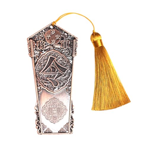 IMIKEYA 1Stk Einrichtung im chinesischen Stil wohnaccessoires glucksbringer Borte Gold genschenkideen Symbolisches Ornament Geschenkidee Exorzistische Dekoration allgemeines Zeichen Golden von IMIKEYA