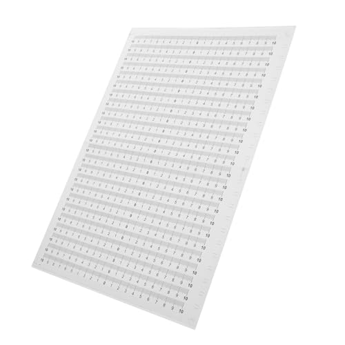 IMIKEYA 20 Stück Selbstklebendes Maßband mit Klaren Markierungen Wasserdichtes Klebeband für Werkbänke und Zeichentische für Holzarbeiten und Präzise Messungen IMIKEYA 20 Stück Selbstklebendes Maßband mit Klaren Markierungen Wasserdichtes Klebeband für Werkbänke und Zeichentische für Holzarbeiten und Präzise Messungen von IMIKEYA