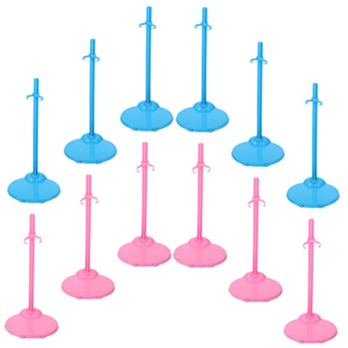 IMIKEYA 24 Stück Figurenhalter Steht Stand Stützständer für Puppen Zubehör für Babypuppen realistisch Träger unser Actionfigurenständer Puppenständer Plastik IMIKEYA 24 Stück Figurenhalter Steht Stand Stützständer für Puppen Zubehör für Babypuppen realistisch Träger unser Actionfigurenständer Puppenständer Plastik von IMIKEYA