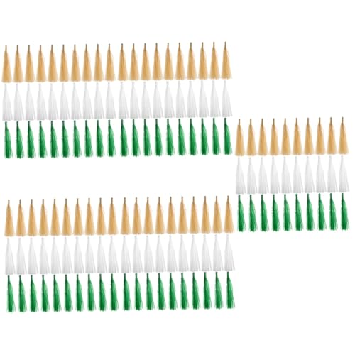 IMIKEYA 5 Sätze Flaggenschnur Aus Papierquaste Girlande Minibögen Zum Basteln Braut Wandverkleidung Wand Polsterung Quastenbanner Aus Papier Hochzeitsdeko Quastenbehänge 30 Stück * 5 von IMIKEYA