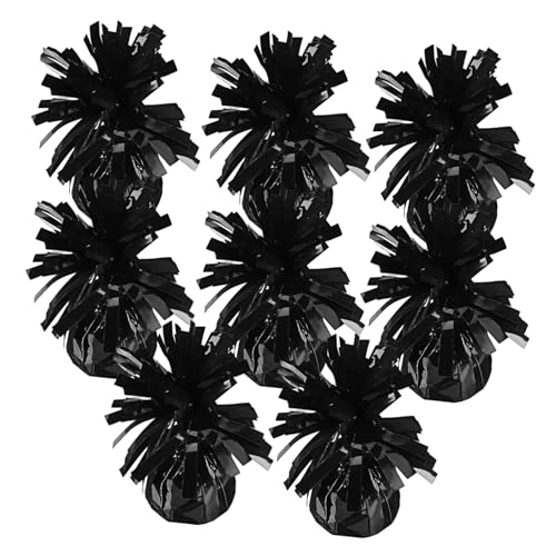 IMIKEYA 8 Stück Festival Gunst Ballongewicht hochzeit ballons ballonbeschwerer ballon gewichte ballon halter Gewicht des Geburtstagsballons Gewichte für Partyballons das Haustier Black von IMIKEYA